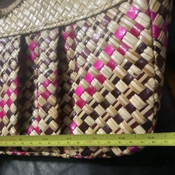 Straw beach bag/purse - Picture 6 of 8